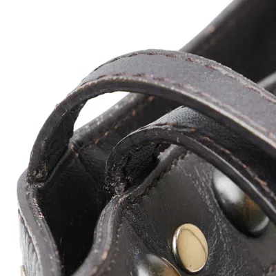 Pre-owned Gucci Brown Leather Shoulder Bag Tote Bag ()