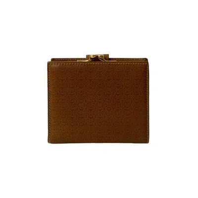 Pre-owned Gucci Brown Leather Wallet (bi-fold) ()