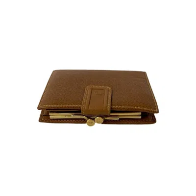 Pre-owned Gucci Brown Leather Wallet (bi-fold) ()
