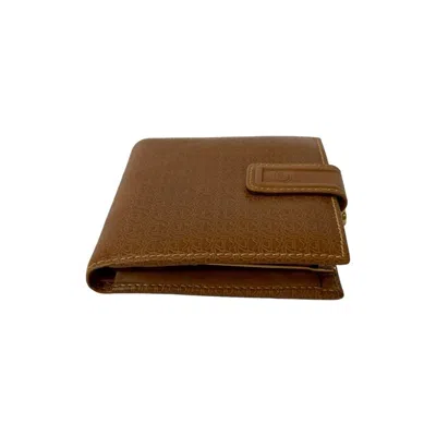 Pre-owned Gucci Brown Leather Wallet (bi-fold) ()