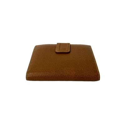 Pre-owned Gucci Brown Leather Wallet (bi-fold) ()