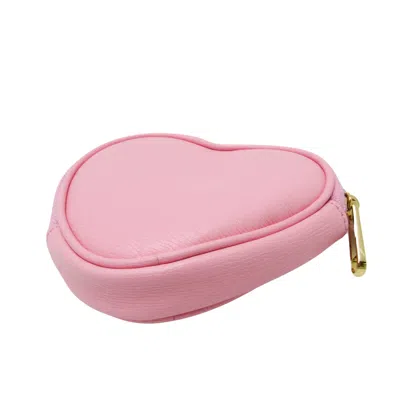 Pre-owned Gucci Heart Pink Leather Wallet  ()