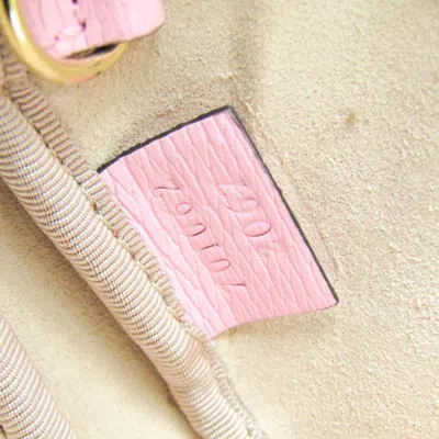 Pre-owned Gucci Heart Pink Leather Wallet  ()
