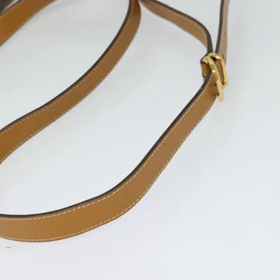 Pre-owned Gucci Micro Small Gg Canvas Brown Canvas Shoulder Bag ()