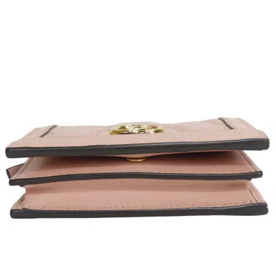 Pre-owned Gucci Pink Leather Wallet (bi-fold) ()