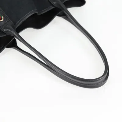 Pre-owned Gucci Princy Black Canvas Tote Bag ()