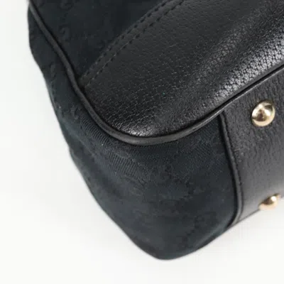 Pre-owned Gucci Princy Black Canvas Tote Bag ()