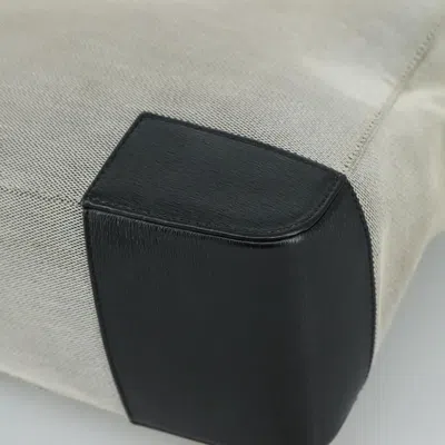 Pre-owned Gucci Square G Grey Canvas Tote Bag ()