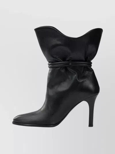 Isabel Marant Lolya Leather Boots In Black