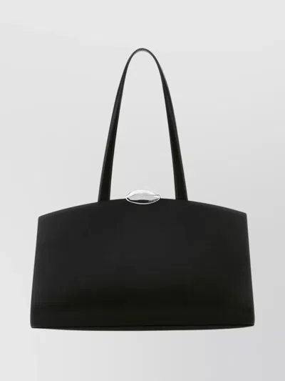 Benedetta Bruzziches Borsa Shopping Serena In Pelle Nera  Donna In Black