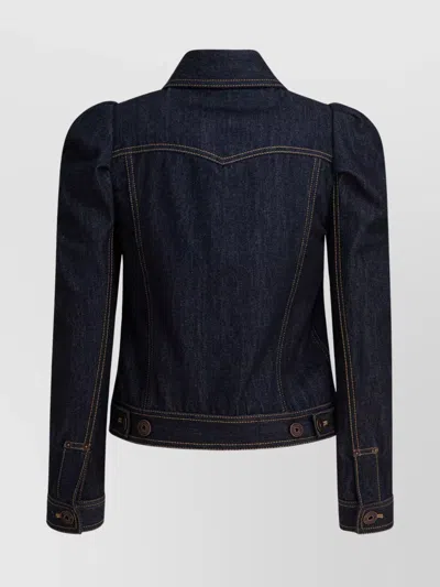 Alexander Mcqueen Stylish Jackets With Unique Design Features In Gold