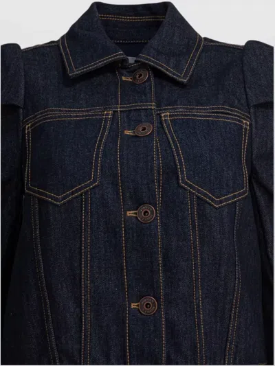 Alexander Mcqueen Stylish Jackets With Unique Design Features In Gold