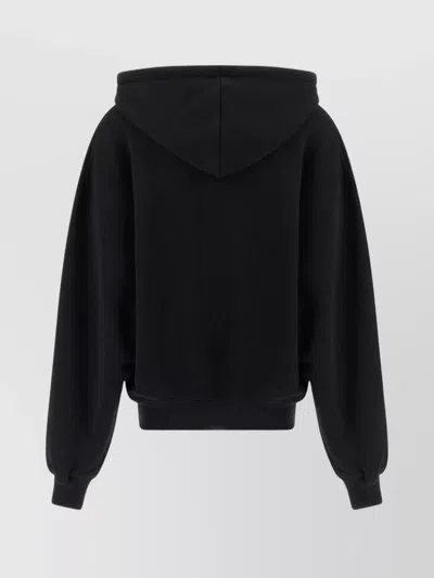 Off-white Big Logo Bookkish Hoodie In Black