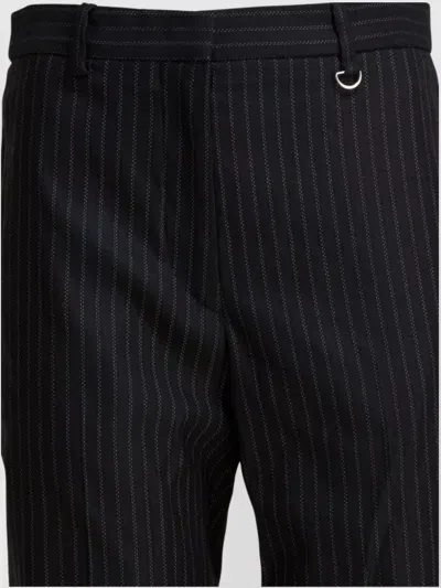 Isabel Marant Noanda Pinstriped Wool-blend Straight Pants In Animal Print