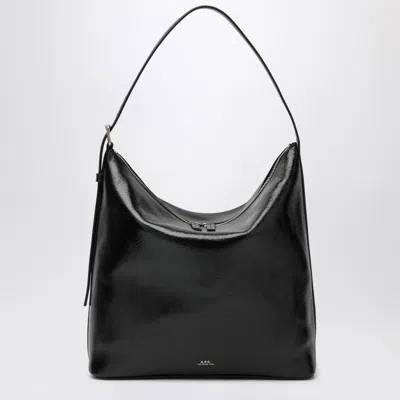 Apc A.p.c. Women Vera Leather Shoulder Bag In White