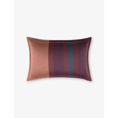 Hugo Boss Multicoloured Finn Standard Satin Pillowcase In Multi