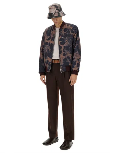 Dries Van Noten Reversible Jacket In Blue