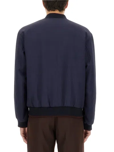 Dries Van Noten Reversible Jacket In Blue