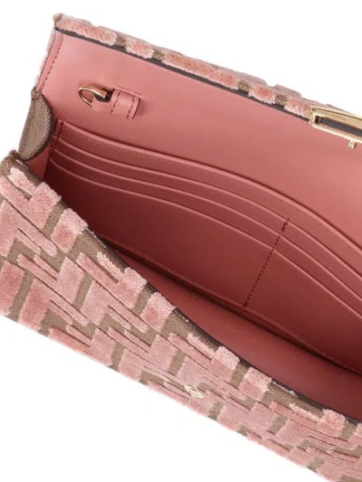 Fendi Baguette Wallet In Brown