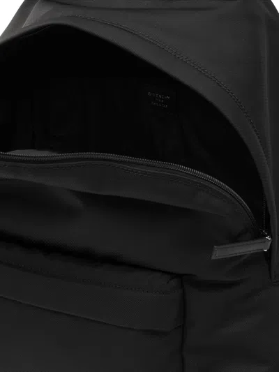 Givenchy Shoulder Straps Backpacks Top Handle Front Zip In Black