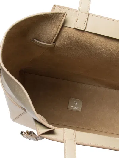 Givenchy Medium Voyou Shoulder Bags Beige In Neutral