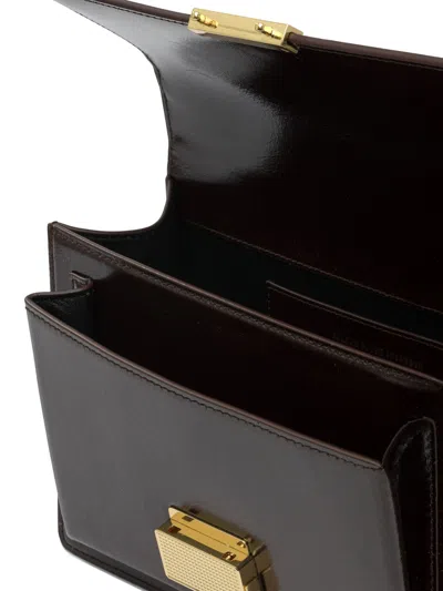 Golden Goose Shoulder Bags With Adjustable Strap And Top Handle In Brown