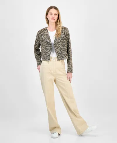 Hugo Boss Jacket Boss Woman Color Multicolor In Animal Print