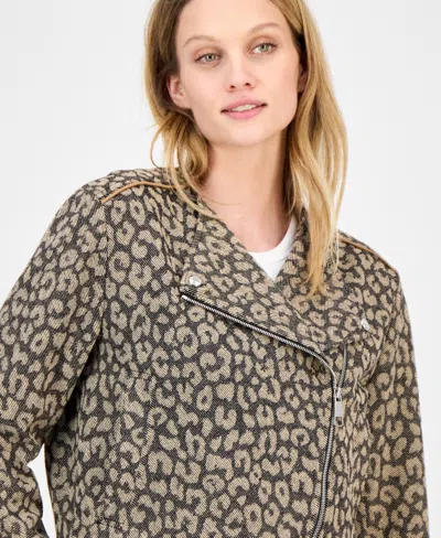 Hugo Boss Jacket Boss Woman Color Multicolor In Animal Print