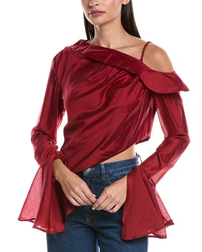 Opt O. P.t. Adele Top In Red