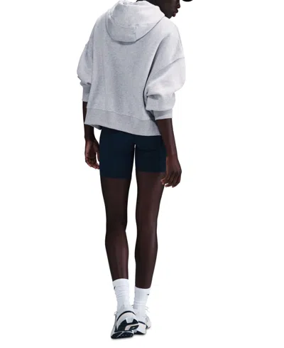 Nike Sportswear Women's Phoenix Fleece Over-oversized Pullover Hoodie In Gray