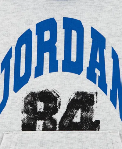 Jordan Baby Boys 2-piece Jumpman Fleece Hoodie And Pants Set In Gray