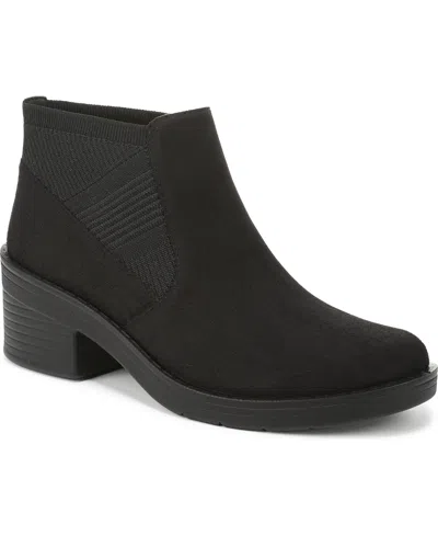 Lifestride Women's Outlook Washable Knit Short Booties In Black