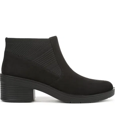 Lifestride Women's Outlook Washable Knit Short Booties In Black
