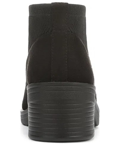 Lifestride Women's Outlook Washable Knit Short Booties In Black