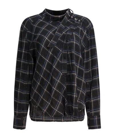 Isabel Marant 'gerla' Blouse In Blue