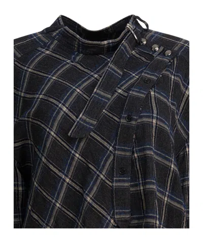 Isabel Marant 'gerla' Blouse In Blue