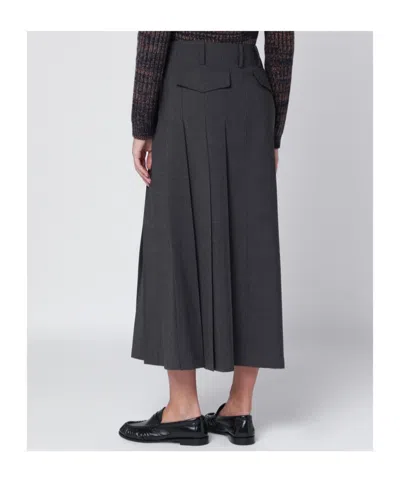 P.a.r.o.s.h Skirts Blacks And Greys In Gray