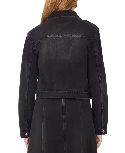 1.state Denim Jacket In Black