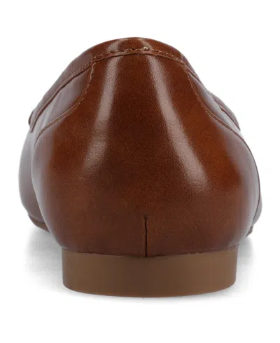 Journee Collection Journee Womens Noelia Career Ballet Flats In Brown