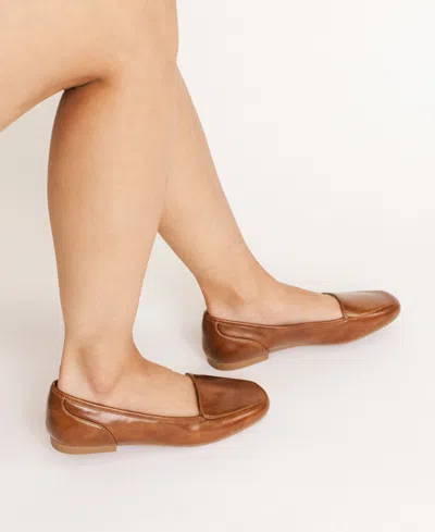 Journee Collection Journee Womens Noelia Career Ballet Flats In Brown