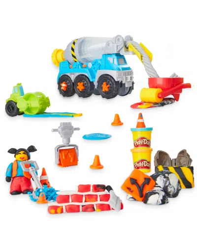 Play-doh Road Work Fun Playset In Multi
