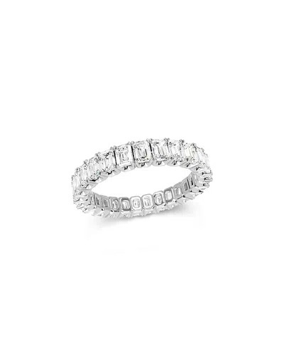 Bloomingdale's Fine Collection Diamond Emerald Cut Classic Eternity Band In 14k White Gold, 3.0 Ct. T. W. In Gold