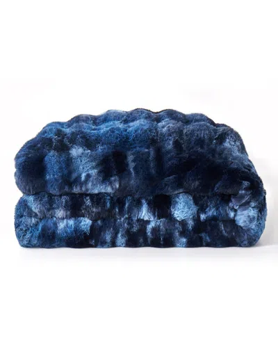 Unikome Faux Fur Reversible Comforter, King In Multi