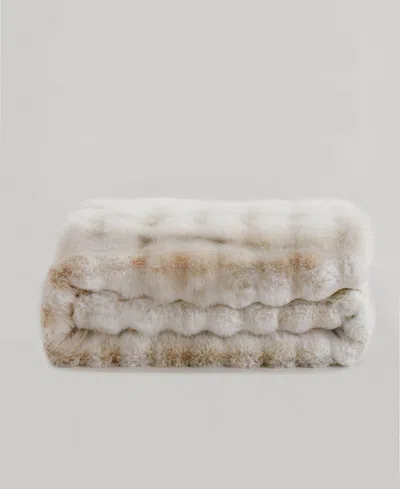 Unikome Faux Fur Reversible Comforter In Multi