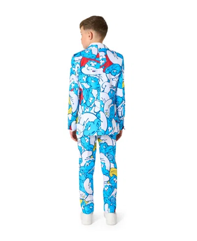 Opposuits Big Boys Smurfs Suit In Blue