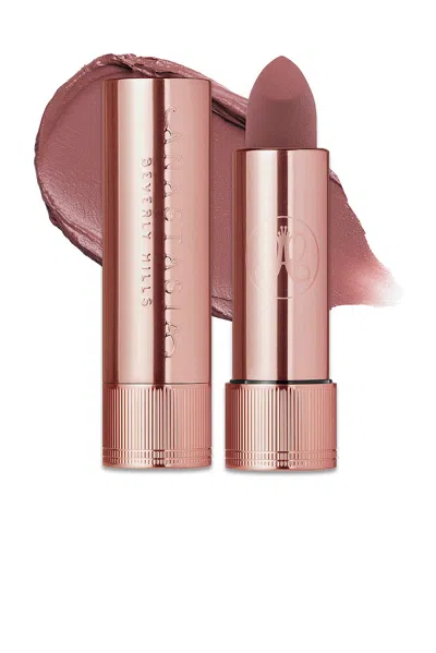 Anastasia Beverly Hills Full-pigment Matte & Satin Velvet Lipstick Mauve Cloud 0.10 Oz/3 G