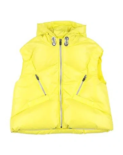 Khrisjoy Toddler Boy Vest Yellow Size 6 Polyamide, Polyester In Yellow