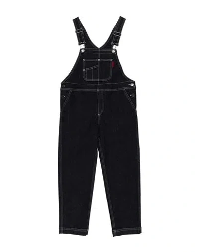 Dolce & Gabbana Toddler Boy Overalls Blue Size 5 Cotton, Elastane, Viscose In Blue