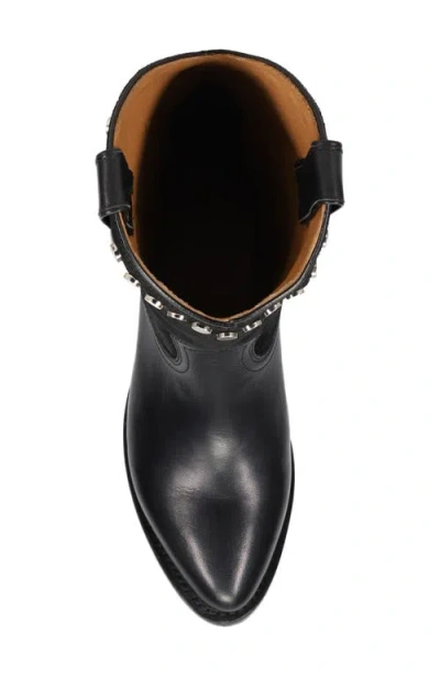 Frye Billy Stud Western Boot In Black