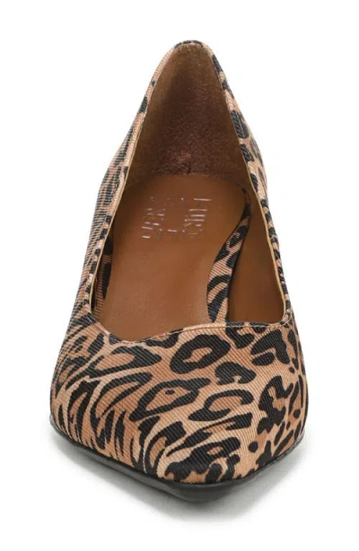 Naturalizer Women's Tylan Point Toe Pump Shoes In Animal Print